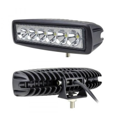 2 x 18w Led Lumina de lucru Lumina de zi Off-road 12v 24v foto