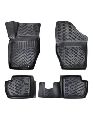 Set covorase auto din cauciuc tip tavita Citroen C4 I 2004-2010 foto