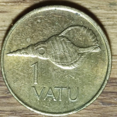 Vanuatu - moneda de colectie exotica - greu de gasit - 1 vatu 1999 - excelenta !