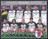Tadjikistan 2000 - C.E. de fotbal 2000 - Echipa Sloveniei, MC, MNH