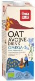 Bautura vegetala Lima Ovaz Bio cu Omega 3, 1L - Vegan, Fara Lactoza