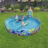 Bestway Piscina Fill &#039;N Fun Odyssey, 244x46 cm GartenMobel Dekor, vidaXL