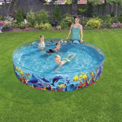 Bestway Piscină Fill &amp;#039;N Fun Odyssey, 244x46 cm 92909 foto