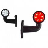 Lampa Gabarit LED Brat 90 Grade FR0106, 2 Functii, 12-30V, Cauciuc, Universala, Auto, Camion, Remorca