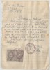 Romania, Circumscriptia Sanitara, Certificat, Tazlau, 1957