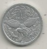 Moneda 1 franc 1994 - Noua Caledonie, Australia si Oceania, Aluminiu