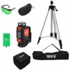 Nivela precisa laser verde cu trepied, 5 linii, Yato