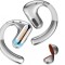 Casca OneOdio wireless, tip butoni - TWS, utilizare smartphone, conectare prin Bluetooth 5.2, difuzor 16.2 mm, argintiu, &quot;OpenRock-Pro-Silver&quot; (timbru