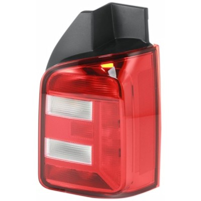 Stop spate lampa VW Transporter / Multivan (T6), 04.2015- modele cu 2 usi, partea Dreapta, cu becuri si suport bec, tip bec P21/4W, W16W+W5W+WY16W, H foto