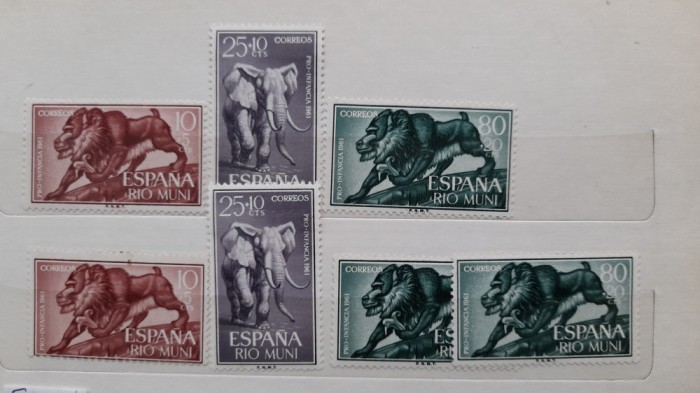 1961-1967-Rio Muni 7 set-MNH