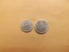 Romania - Set 1 Leu 1951 si 2 Lei 1951, Aluminiu