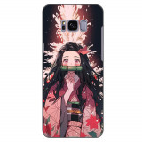 Husa compatibila cu Samsung Galaxy S8+ Plus Silicon Gel Tpu Model Demon Slayer Nezuko, Samsung Galaxy S8 Plus