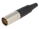 Mufă XLR Mini Tată 4 PIN pentru Cablu