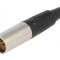 Mufa XLR Mini Tata 4 PIN pentru Cablu
