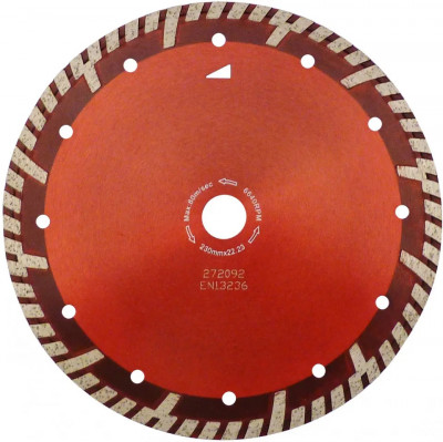 Disc DiamantatExpert pt. Beton armat &amp;amp; Granit - Turbo GS 150x22.2 (mm) Super Premium - DXDH.2287.150 foto
