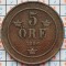 Suedia 5 ore 1896 - Oscar II (large letters) - km 757 - D001