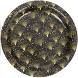 Set 15 farfurii carton 18 cm , farfurii petrecere de unica folosinta