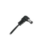 Cablu alimentare cu mufa DC 2.5x5.5 la 90 grade