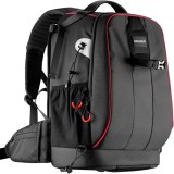 Cumpara ieftin Rucsac foto profesional impermeabil pentru aparat DSLR, mirrorless si accesorii, compartimente modulare, protectie antifurt, negru