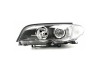 Far Bmw Seria 3 (E46), Coupe/Cabrio 03.2003-09.2006, montare fata, stanga, H7+H7+W5W+WY21W; electric; lucas alb, reflector negru; cu motor; halogen,, Magneti Marelli