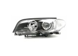 Far Bmw Seria 3 (E46), Coupe/Cabrio 03.2003-09.2006, montare fata, stanga, H7+H7+W5W+WY21W; electric; lucas alb, reflector negru; cu motor; halogen,
