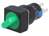 Comutator rotativ 2 poziții SPDT 3A/220VAC 2A/24VDC