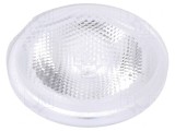 Lentilă LED Rotundă Plexiglass Transparentă 29-48&deg;