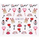 Cumpara ieftin Tatuaj Unghii LUXORISE Love Train, BN-1071
