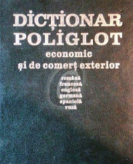 Dictionar poliglot economic si de comert exterior foto