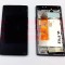 LCD+Touchscreen cu Rama Allview X2 Soul Style / X2 Soul Style Plus SILVER original