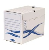 Cumpara ieftin Cutie de arhivare Fellowes Basic, 340 x 255 x 200 mm, 25 cutii/set, alb
