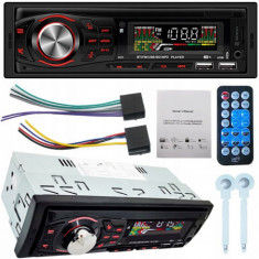 Casetofon RADIO Auto Bluetooth CDX , MP3 , USB, Telecomanda 100W (25x4), 1 DIN foto