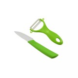 Set cutit si curatator de legume cu lama ceramica Perfect Home