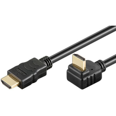 Cablu Hdmi 270 grade 2m v1.4 Ethernet 3D Goobay foto
