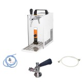 Set complet dozator bere cu pompă cu diafragmă - PYGMY 25/K, 1 linie, 35 litri/h - Green Line, Cupla butoi bere: Type G