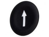 Lentilă Buton 22mm Neagră Harmony XB4