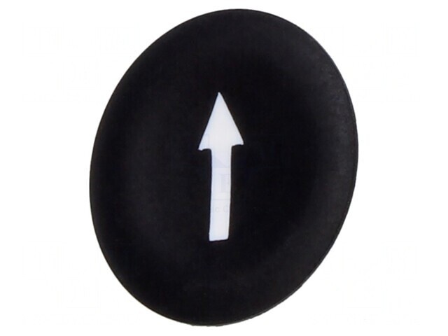 Lentilă Buton 22mm Neagră Harmony XB4