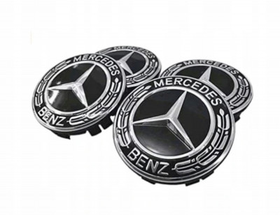 Embleme Mercedes 75 mm set de 4 piese foto