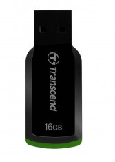 Memorie USB Transcend Capless Jetflash 360 16GB USB 2.0 negru / verde foto