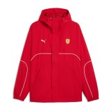 Ferrari geacă de bărbați cu glugă Rain red F1 Team 2026 - XL