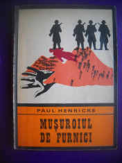 HOPCT MUSUROIUL DE FURNICI / PAUL HENRIKS - 1975 -166 PAGINI foto