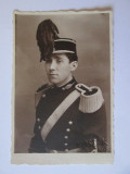 Foto 100 x 65 mm cabinet Kossak Timișoara,ofițer in uniformă de paradă/gală 1926