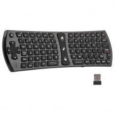 Mini air mouse wireless si tastatura Rii i24 full qwerty foto