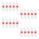 Cumpara ieftin Set 20 lumini ambientale LED cu 3 moduri de iluminare pentru Bicicleta, Rosu