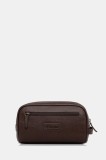 Barbour pungă cosmetice culoarea maro, MAC0452