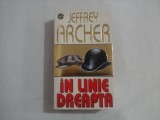 IN LINIE DREAPTA (roman) - JEFFREY ARCHER