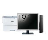 Pachet Calculator Second Hand DELL OptiPlex 3090 Mini UFF, Intel Core i5-1145G7 2.60 - 4.40GHz, 8GB DDR4, 256GB SSD, Intel Iris Xe Graphics + Monitor