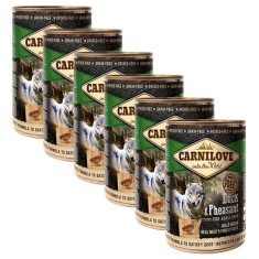 Carnilove Wild Meat Duck &amp;amp;amp; Pheasant 6 x 400 g foto