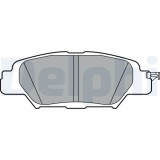 Set placute frana spate DELPHI, Mazda Cx-5 (Ke, Gh), 11.2011-02.2017, CX-5 (KF), 11.2016-, spate; puntea spate; Echipament vehicul : vehicul cu frana