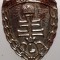M.041 EMBLEMA WWII UNGARIA TRUPE PARAMILITARE LEVENTE SAPCA Szebb j&ouml;vőt I